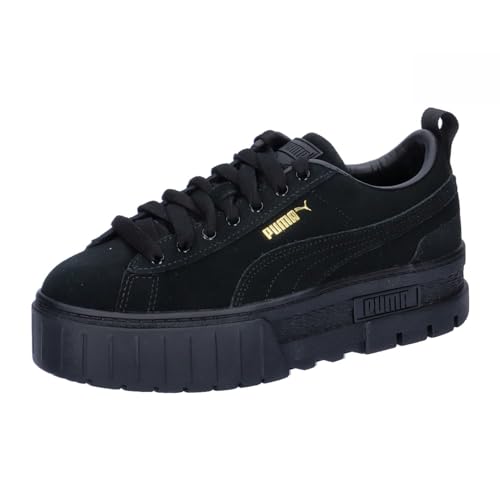 Image of PUMA Womens Mayze Court Sneakers Black 10.5