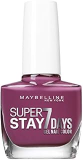 Maybelline New York Professional lakier do paznokci - technologia żelowa - Super Stay 7 Days - Odcień: Czysta biel (71)
