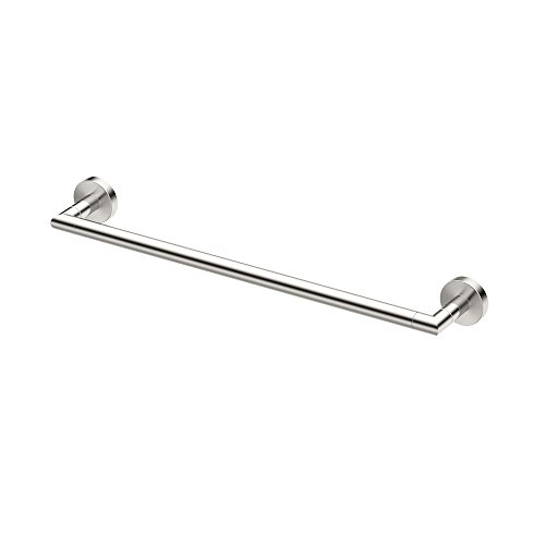 Image of Gatco 4641 Glam 18 inch Towel Bar, Satin Nickel | Wall Mounted Towel Holder For Bathroom