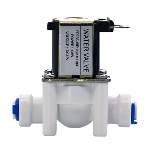 Électrovanne de rechange 12V 1/4 pour réparer une coupure d'eau d'entrée
