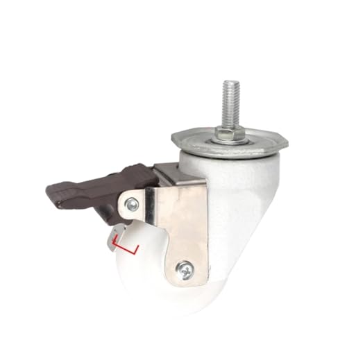 Roulette de frein pivotante T50 meuble machine appareil électrique