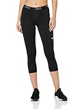 Nike Women's Victory Training Capris, Dri-FIT Leggings for Women, Black/Black/White, XS