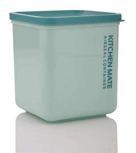 Image of Asian Plastowares - Airtight Rectangular Storage Containers | Set of 3 | 1300ml each | Storage Container for Kitchen | Ideal for dry fruits, chocolates, biscuits, namkeen, snack | BPA Free| Green