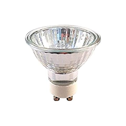 CTKcom 20W MR16 Halogen Light Bulbs GU10 Base(6 Pack)- 120Volt 20Watt MR16 Halogen Lamp with UV Glass Cover Spotlight Flood Light Bulb,Halogen Reflector Fiber Optic Bulb 2000 Life Hours GU10 120V 20W Cover
