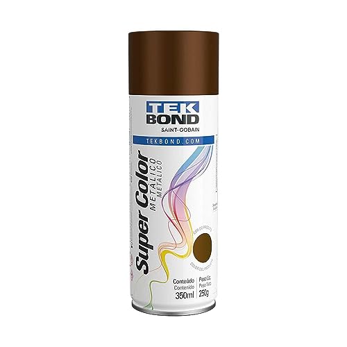 Tinta Spray Marrom 350ml 250g Tekbond