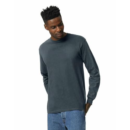 Image of Gildan Adult Ultra Cotton Long Sleeve T-Shirt, Style G2400, Multipack