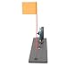 Portable 2pcs Ice Fishing Flag Marker Rod Automatic Winter Fishing Gear Stable Flag Marker Rod for Ice Fishing