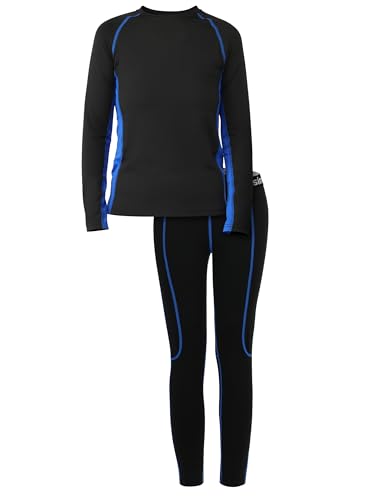 Ruisita Thermounterwäsche Kinder Skiunterwäsche Set Sport...