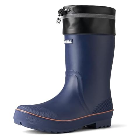 HISEA Men's Waterproof Rubber Boots Cover