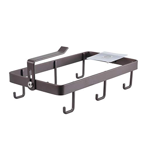 EROCY XL Cup Holder Under Cabinet - Extra Large Hook Distance 6 Hooks