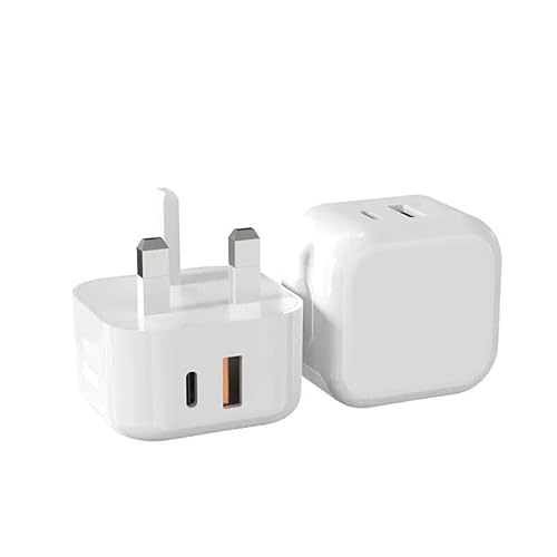 Technovate 20W Dual Ports USB Type C Wall Plug: Fast Charging Made Easy!