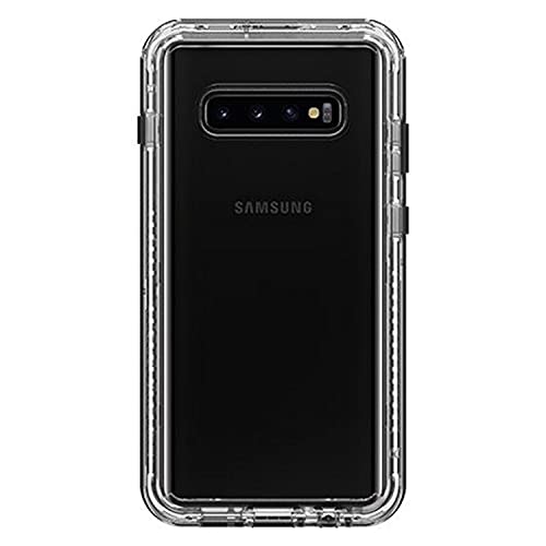 Lifeproof Next Series Case For Samsung Galaxy S10 Plus (Not S10) With Phone Ring Holder Kickstand With Degree Rotation - Bundle - Black Crystal #TOP5