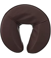 Amazon | 顔マクラ 高さ8cm ブラウン マッサージ枕 顔枕 整体枕 エステ