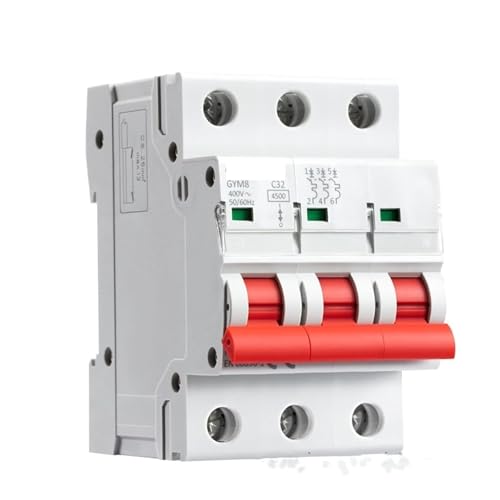 Disyuntor mini interruptor 16A trifásico para optimizar la seguridad eléctrica en casa