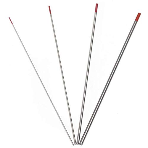 LIZHOUMIL 30 peças Kit de solda Tig copo de vidro para lente de gás Agulha de tungstênio para grampo