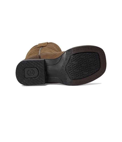 Image of ROPER Kids Boys Monterey Leather Square Toe Embroidered Casual Boots Mid Calf