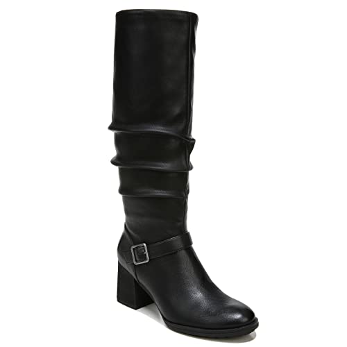 Naturalizer SOUL Womens Frost Knee High Boot Black Wide Calf 8 M