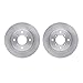 Dynamic Friction Company Rear Brake Rotors 6002-13012
