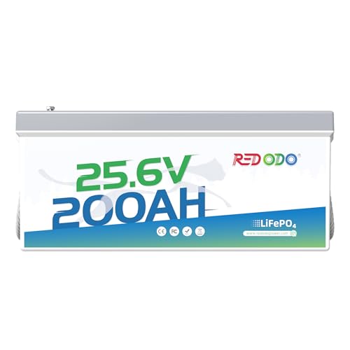 Redodo 24V 200Ah LiFePO4 Battery with 200A BMS for Group