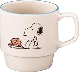 PEANUTS (ピーナッツ) スヌーピー マグカップ（スヌーピー）スタッキング可直径8.5cm×高さ8.5cm(340ml) 電子レンジ 食洗機対応 美濃焼 山加商店 日本製 SN2501-11 SDGs取組リサイクル食器