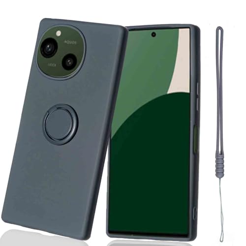 �yAqier�z�݊��� SHARP AQUOS sense9 SH-53E SHG14 SH-M29 A405SH �p �\�t�g �X�}�z�P�[�X�i�u���b�N�j �A�N�I�X �Z���X9 �����O�P�[�X �ɔ� TPU �ϏՌ� �X�^���h�@�\ 360°��] �ԍڃz���_�[ �g�уJ