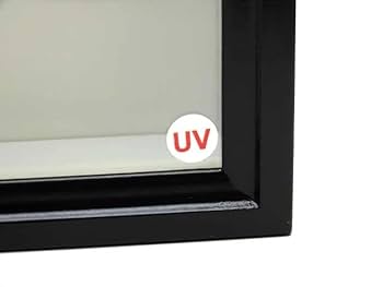 Amazon.co.jp: 【UVカット・ペフなし】大型ドイツ型標本箱[黒