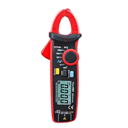 Pinza Amperimétrica Digital UT210D GENTERUN con Medidor de Corriente AC/DC y True RMS miniatura 3