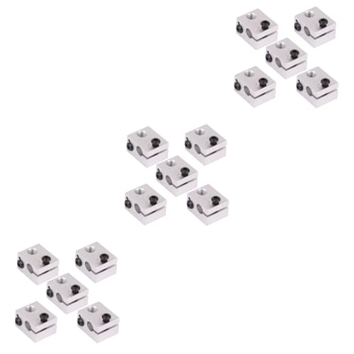 MAGICLULU 3 Series Calefacción De Aluminio Impresora De Compatible Con Head Extrusores De Alta Eficiencia 5 Piezas*3