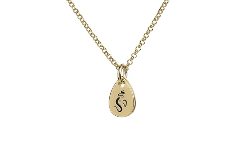 Collier Ganesh personnalisé le cadeau spirituel parfait en forme de poire