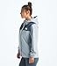 The North Face Women's Antora Jacket (Standard & Plus Size) - Waterproof & Windproof Rain Coat, Secure Zip Hand Pockets, Frost Grey/Granite Grey, Small