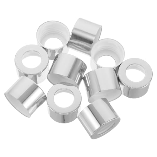 iplusmile Set 10 Pezzi Coperchi per Bottiglie Diffusore a Bastoncini 24 Denti, Tappi in Vetro Vuoti per Flaconi Diffusori di Aromaterapia Artigianale, Ricambio per Diffusori Profumo Casa e