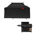 Grill Cover Fits Traeger Timberline XL Wood Pellet Grill (TBB01RLG),Outdoor Full-Length Heavy Duty Waterproof 600D BBQ Cover, Compared to Traeger BAC639 & BAC603