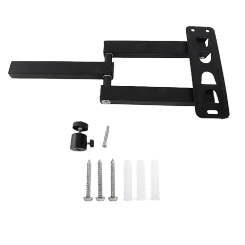 Soporte de pared de acero resistente y ajustable con brazo extensible plegable 6