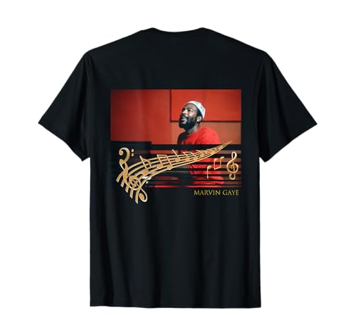 Photo de Marvin Gaye_005_Back Printed T-Shirt