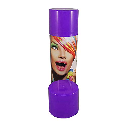 G&M Color Haarspray 250ml | (€15,96/l) | 7 Farben | Haarfarben Fasching Karneval Halloween farbig (Lila)
