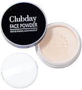 Clubday Multi Makeup Loose Setting Powder Lightweight,High Coverage,Shine Control,Waterproof Cura...