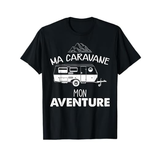 Camping. Ma caravane aventure T-Shirt