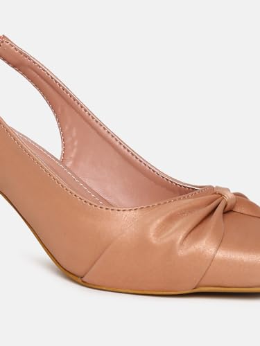Image of Marc Loire Women Slip on Embellished Pointed Toe Kitten Heel Pumps for Party & Formal Wear