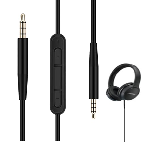 Mewneap Câble Audio de Remplacement 3,5 mm vers 2,5 mm Compatible avec Bose 700 Quietcomfort QC25 QC35 QC35II QC45 Casque 700 JBL Tune 760NC 750BTNC et Casque...