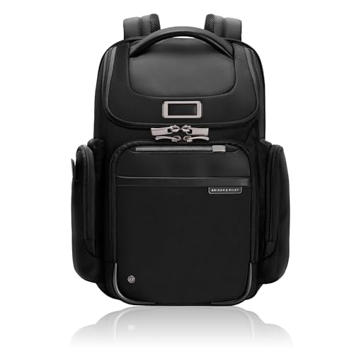 Briggs & Riley Widemouth Backpack for 15" Laptop, Black