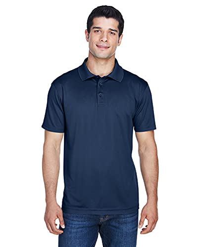 Polo Harriton para hombre manga corta 4 oz Polytech M315 miniatura 1