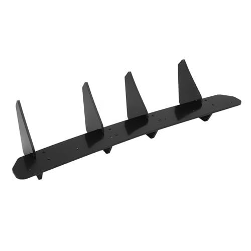 Diffuseur de lèvre arrière noir brillant pour relooker votre MK6 lors de vos sorties