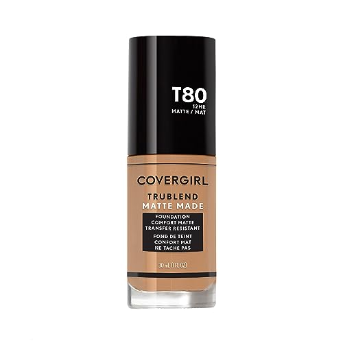 COVERGIRL TruBlend Matte Made Liquid Foundation, Toasted Caramel - image 1