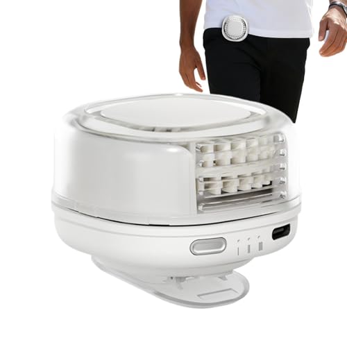 Generico Ventilador personal de clip | Portátil sin aspas silencioso, mini ventilador eléctrico sin aspas de vida – para exterior, oficina, casa, dormitorio, coche, gimnasio, verano, hombre y mujer