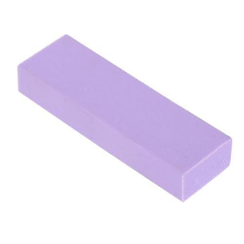 Toyvian Limpiador De Parrillas De Goma Cuadrado 8 Cm Color Morado Piedra Quitamanchas Para Cocina y Baño Acero Inoxidable Doméstico