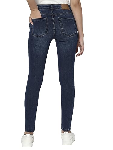 Image of VERO Moda Women High Rise Skinny Fit Light Fade Stretchable Jeans
