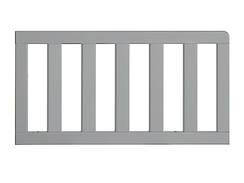 Image of Oxford Baby Emerson Crib to Toddler Bed Guard Rail Conversion Kit, Dove Gray, GreenGuard Gold Certified