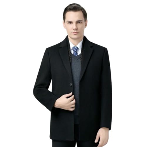 Trench laine double face homme équipé d'une doublure amovible en duvet