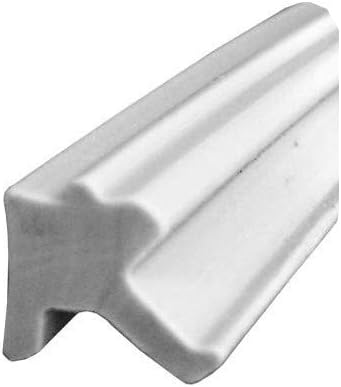 Gordon Glass Gray Shower Door Replacement Press-in Glazing Vinyl 3/8 x 1/2 - 18 ft Roll