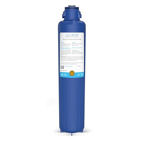 AQUWOW Water Filter Replacement AP917HD-S Whole House Sediment/CTO Cartridge Compatible with 3/M Aquwow AP904 System Includes Scale Inhibitor (1-Pack) (1)